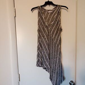 Sexy Asymetrical Sweater Tunic Top